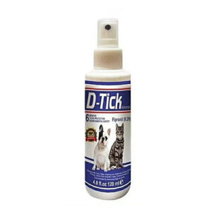 D Tick Flea and Tick Spray 120 ml