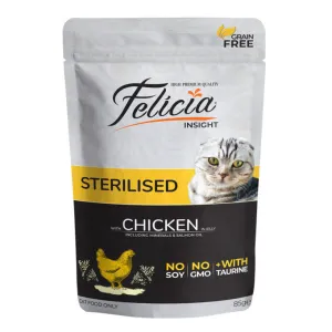 Felicia (Sterilised) Cat Wet Food Jelly in Chicken 85 g
