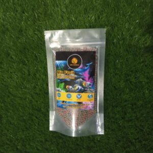 MS BIRDS MIX FRUIT FISH FOOD ( SMALL PELLET) FOR ALL AQUARIUM FISHES 100G