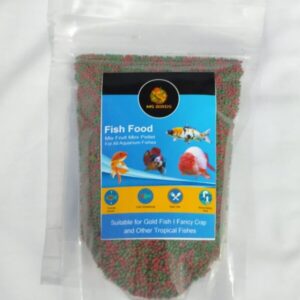 MS Birds (Mix Fruit Mini Pellet for All Aquarium Fishes) Fish Food 100 g